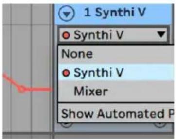 Arturia Synthi V - Méthode 3 : Automatiser des CC MIDI dans une ligne temporelle - 3