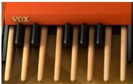 Arturia VOX Continental V - Les pédales - 2