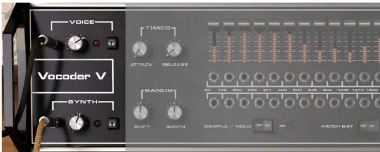 Arturia Vocoder V - Les entrées - 1