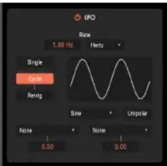 Arturia Vocoder V - LFO [oscillateur basse-fréquence] - 2