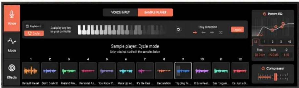 Arturia Vocoder V - Sample Player - 1