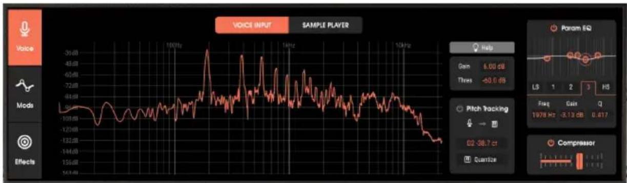 Arturia Vocoder V - Le Voice Input - 1