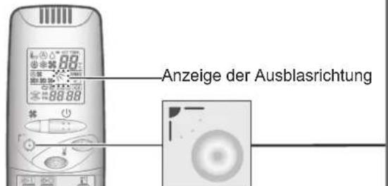 PANASONIC S22MU1E5A - Einstellen der Ausblasrichtung - 2