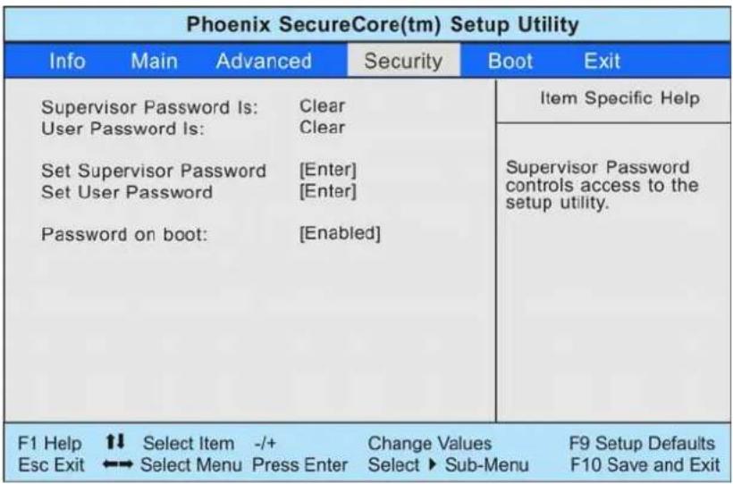 ECS O41II1 - Enregistrer les changements et quitter le programme de configuration du BIOS - 1