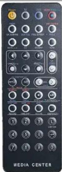 ECS 600L - Utilisation de la télécommande - 1