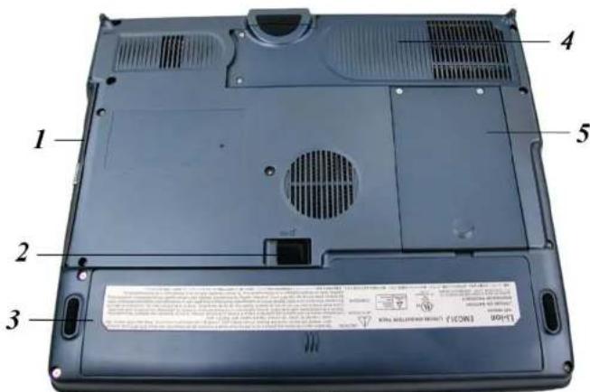 ECS G733E - Le panneau inférieur - 1