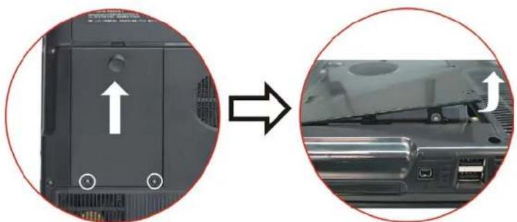 ECS G733E - Comment remplacer votre disque dur - 1