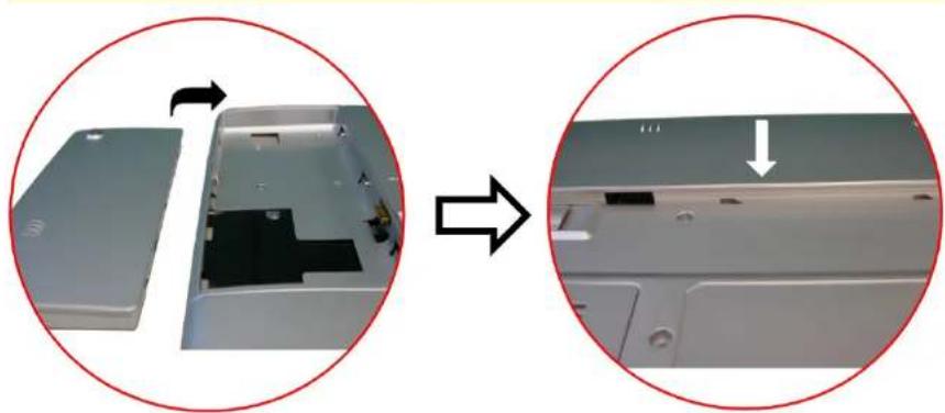 ECS 557 - Mise en place et retrait d'un module de batterie - 1