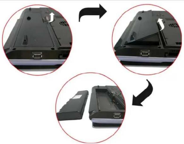ECS G900 - Mise en place et retrait d'un module de batterie - 2