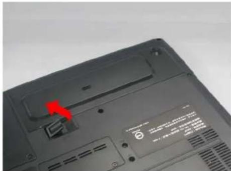 ECS A535+ - Insertion et Remplacement de la Batterie Amovible - 2