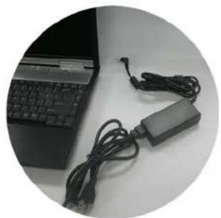 ECS A535+ - Connection de l'adaptateur CA - 1