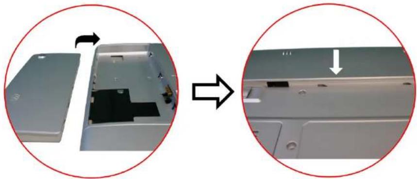 ECS G553 - Mise en place et retrait d'un module de batterie - 1