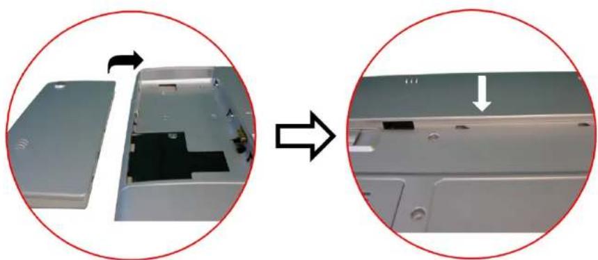 ECS G556 - Mise en place et retrait d'un module de batterie - 1