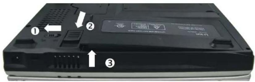 ECS G320 - Mise en place et retrait d'un module de batterie - 2