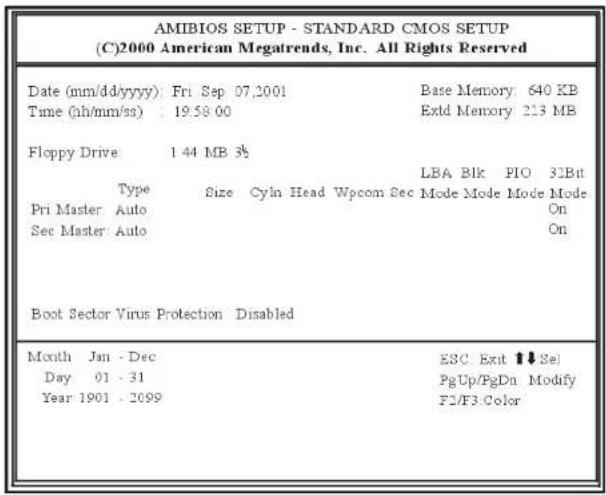 ECS G320 - Configuration CMOS avancee - 1
