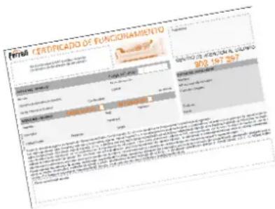 FERROLI Atlas D - Certificado de garantía - 1