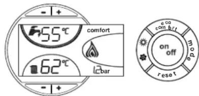FERROLI Atlas D - Режим горячего водоснабжения (Comfort) - 1