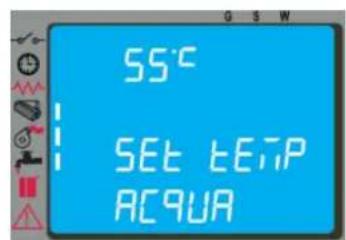 FERROLI AT 18 - Modifica impostazione temperatura acqua-ambiente - 1