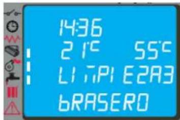 FERROLI AT 18 - Limpieza del brasero - 1