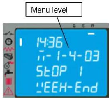 FERROLI AT 18 - Menu 01 - Chrono setting - 5