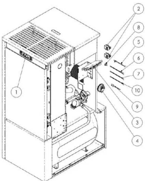 FERROLI AT 18 - Composants électriques - 1
