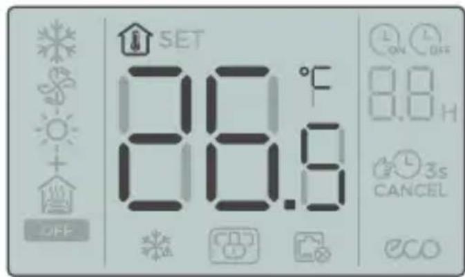 FERROLI TE FC 3V - Visor da temperatura interior - 1