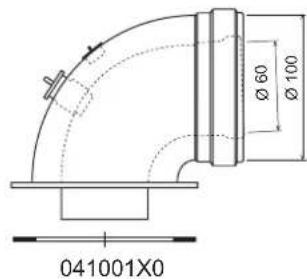 FERROLI Bluehelix B 35 - Koaksiyal borularla baglanti - 2