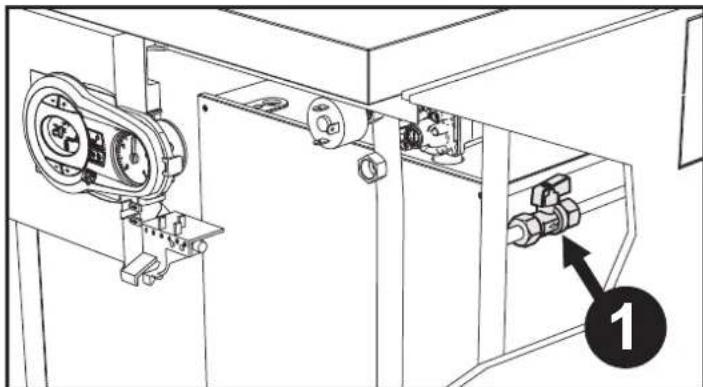 FERROLI Bluehelix B 35 - Plumbing system pressure adjustment - 1