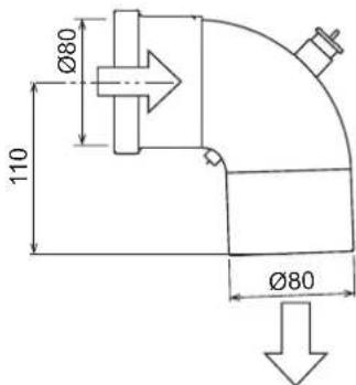 FERROLI Bluehelix B 35 - Connection with coaxial pipes - 7
