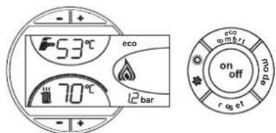 -1+ 53°C 70°C eco 12 bar eco on off r os et