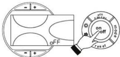 FERROLI Atlas D Eco Unit - Turning the boiler off - 1