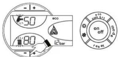 FERROLI Atlas D Eco Unit - TEST mode activation - 1