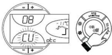 FERROLI Atlas D Eco Cond Unit - Curva de compensacion y desplazamiento de las curvas - 1
