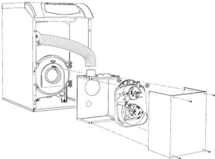 FERROLI Atlas D Eco Cond Unit - Raccordement de l'évacuation de la condensation - 3