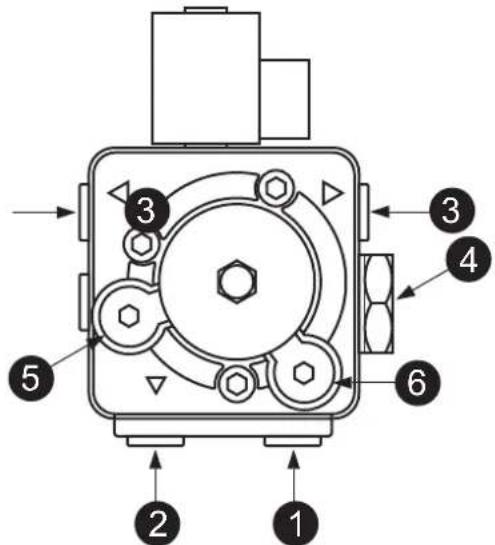 FERROLI Atlas D Eco K Unit - Regulación de la presión de la bomba - 1