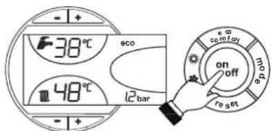 FERROLI Atlas D Eco K Unit - Uitschakelen verwarmingsketel - 2