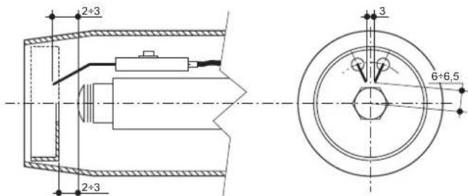 FERROLI Atlas D Eco K Unit - Position of electrodes - baffle - 1