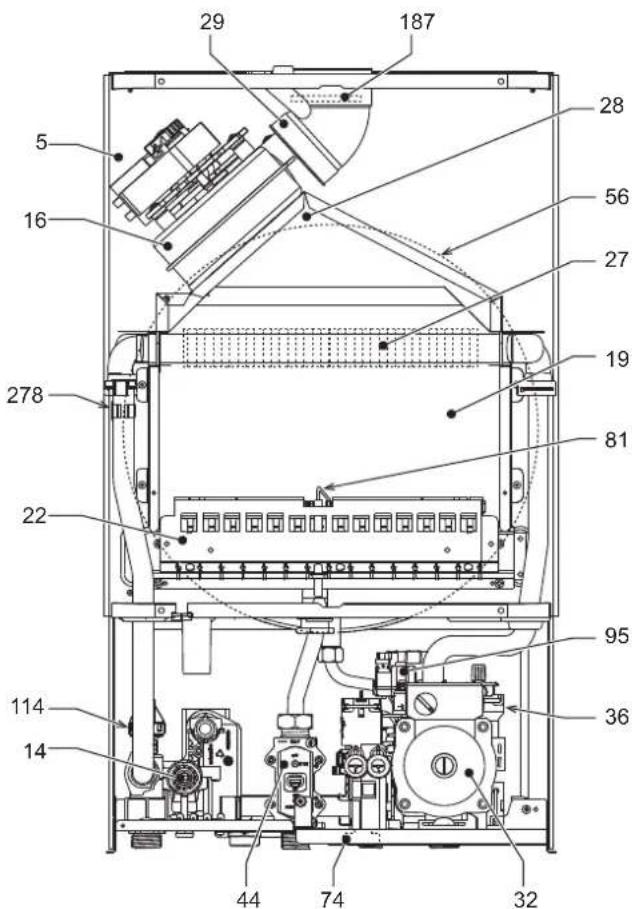 FERROLI Divatech D - Dimensioni e attacchi - 8