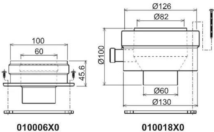 FERROLI Divatech D - Connection with coaxial pipes - 2