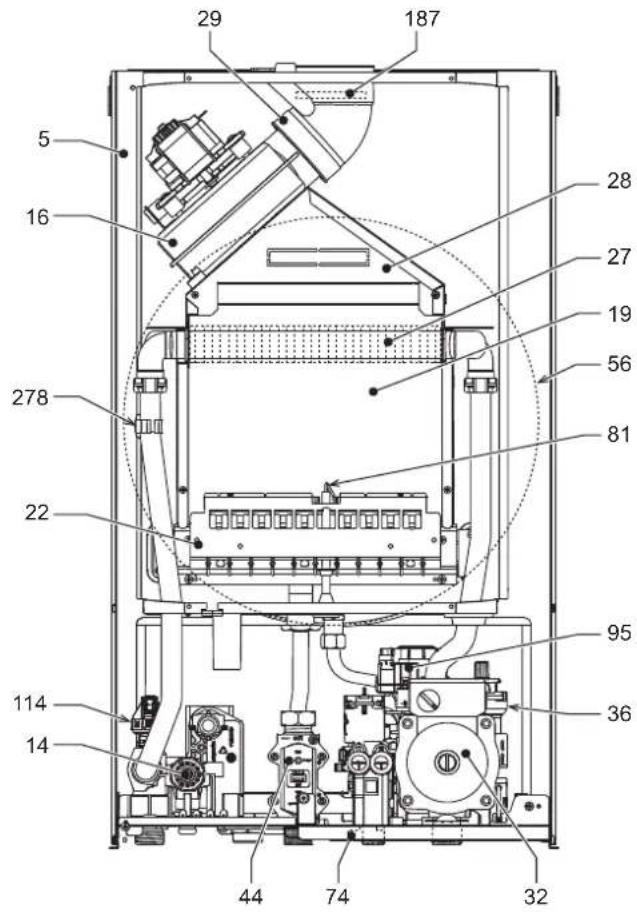FERROLI Divatech D - Table. 9-Legend, fig.27, fig.28 and fig.29 - 7