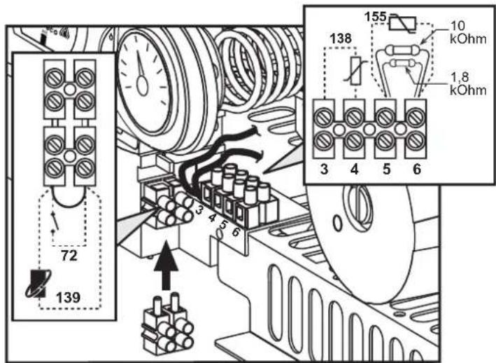 FERROLI Divatech D - Accès au bornier - 1
