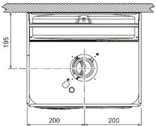 FERROLI Divatech D - Dimensions et raccords - 4