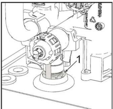 FERROLI Divatech D - Réglage de la pression hydraulique de l'installation - 2