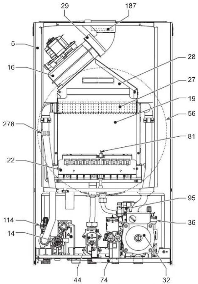 FERROLI Divatech D - Dimensioni e attacchi - 7
