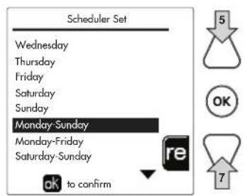 FERROLI Opera - Time programming - 2