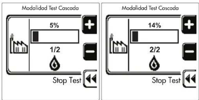 FERROLI Opera - Activación del modo TEST CASCADA - 1