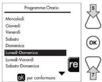 FERROLI Opera - Programmazione orario - 2