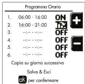 FERROLI Opera - Programmazione orario - 11