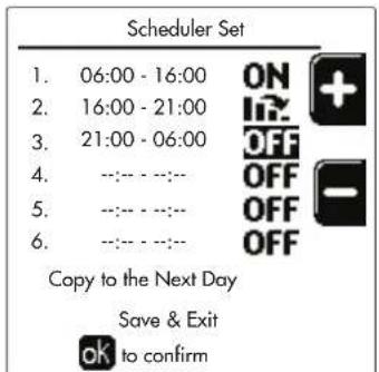 FERROLI Opera - Time programming - 14