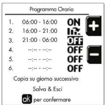FERROLI Opera - Programmazione orario - 13